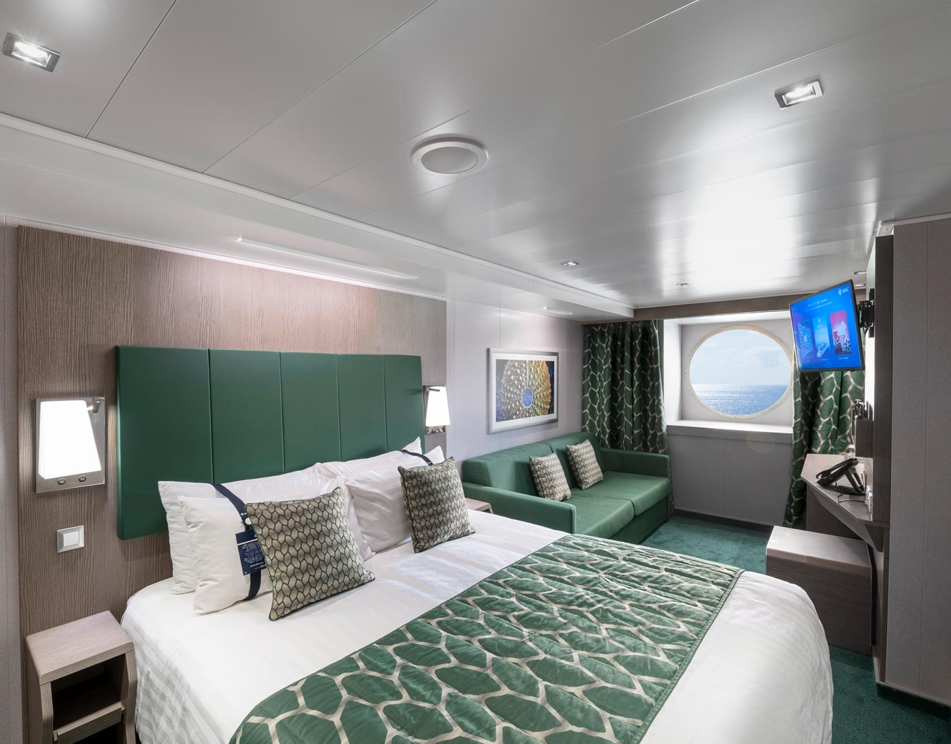 کابین رو به دریا